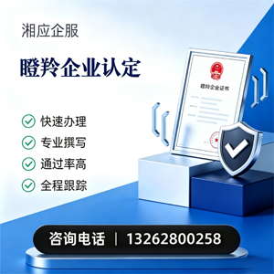 绵阳瞪羚企业认定申报服务