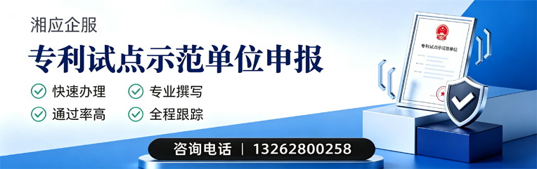 绵阳专利试点示范单位申报服务