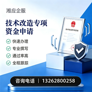 绵阳技术改造专项资金申报服务